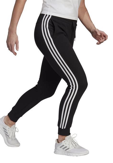 adidas broek strakke onderkant dames|Adidas leggingsbroek dames.